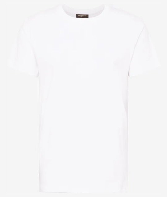 Balti marškinėliai trumpomis rankovėmis - Bruuns Bazaar