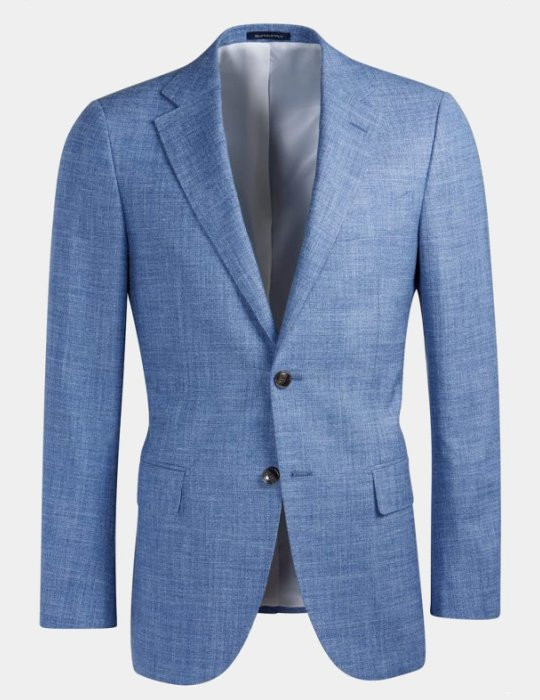 Šviesiai mėlynas kostiumas - Suitsupply